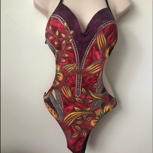 Parah one piece swim suite size USA 34 cup B with cover up - Picture 13 of 13